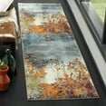 thumbnail image 1 of Safavieh Glacier Nazca Geometric Runner Rug, Blue/Multi, 2'3" x 8', 1 of 10