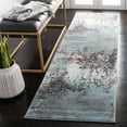 thumbnail image 1 of Safavieh Glacier Nazca Geometric Runner Rug, Blue/Pink, 2'3" x 12', 1 of 10