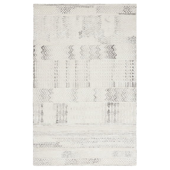 SAFAVIEH Glamour Andreas Geometric Area Rug, Natural/Ivory, 6' x 9'