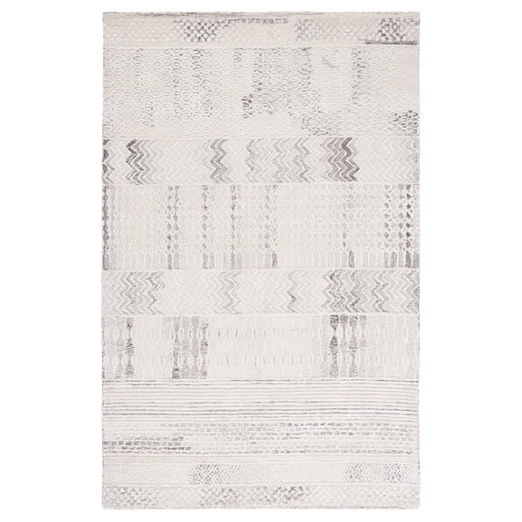 SAFAVIEH Glamour Andreas Geometric Area Rug, Natural/Ivory, 8' x 10'