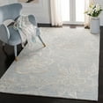 thumbnail image 1 of SAFAVIEH Glamour Bernadette Distressed Floral Area Rug, Light Blue/Ivory, 5' x 8', 1 of 9