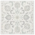 thumbnail image 1 of SAFAVIEH Glamour Catrine Bordered Wool Area Rug, Ivory/Grey, 6' x 6' Square, 1 of 7