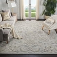 thumbnail image 1 of SAFAVIEH Glamour Catrine Floral Wool Area Rug, Light Blue/Ivory, 6' x 6' Round, 1 of 6