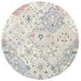 thumbnail image 1 of SAFAVIEH Glamour Charmaine Floral Wool Area Rug, Ivory/Red, 4' x 4' Round, 1 of 7