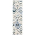 thumbnail image 1 of SAFAVIEH Glamour Charmaine Floral Wool Runner Rug, Beige/Blue, 2'3" x 14', 1 of 10