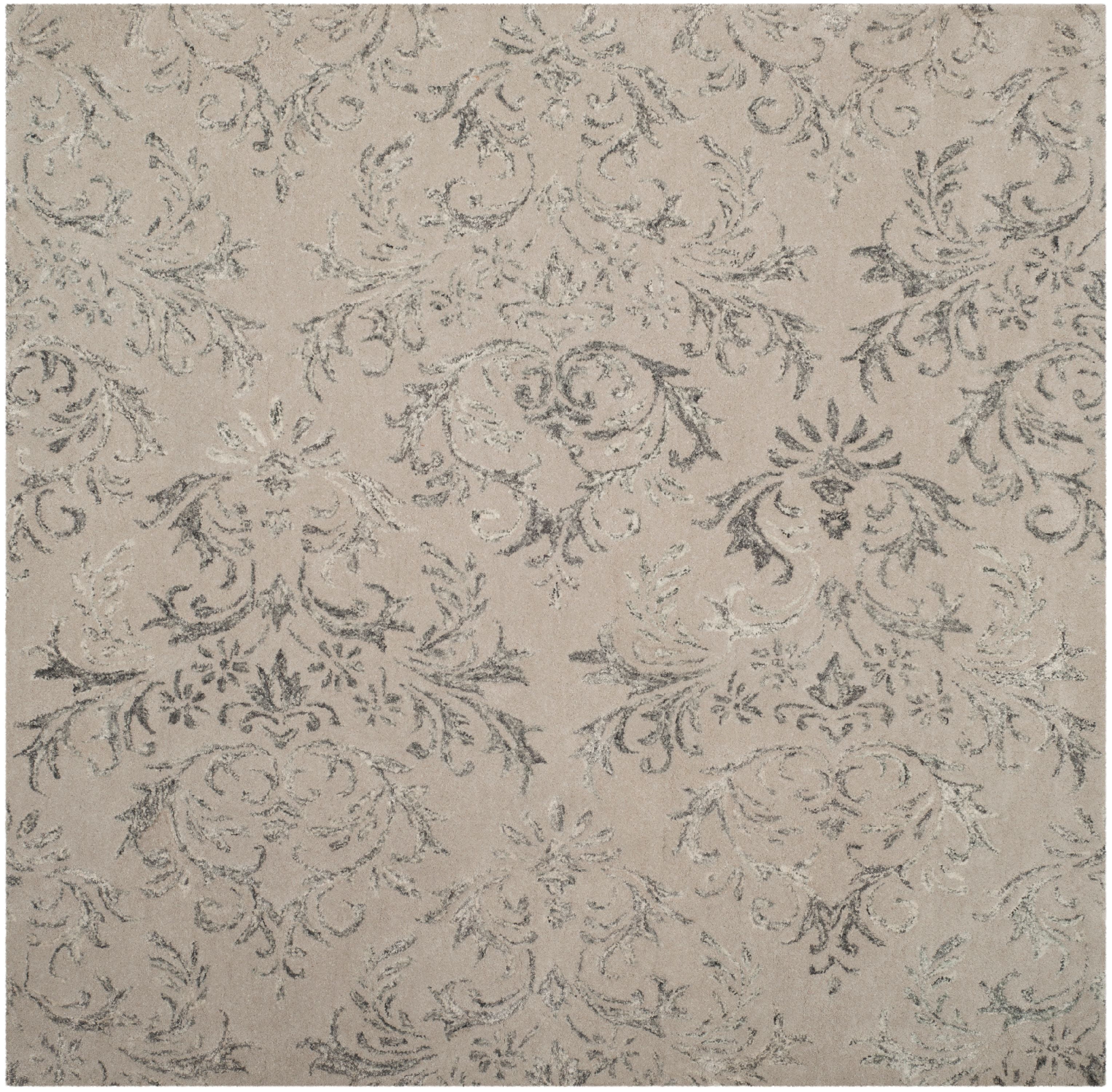 SAFAVIEH Glamour Collection GLM535G Handmade Grey Rug
