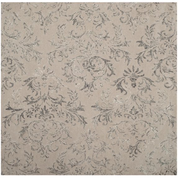 SAFAVIEH Glamour Collection GLM535G Handmade Grey Rug