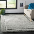 thumbnail image 1 of Safavieh Glamour Douglas Solid Shag Area Rug, Gray, 3' x 5', 1 of 10