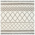 thumbnail image 1 of SAFAVIEH Glamour Drew Geometric Area Rug, Ivory/Grey, 6' x 6' Square, 1 of 8