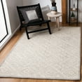 thumbnail image 1 of SAFAVIEH Glamour Drummond Geometric Floral Wool Area Rug, Grey/Ivory, 5' x 8', 1 of 10