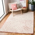 thumbnail image 1 of SAFAVIEH Glamour Drummond Geometric Floral Wool Area Rug, Pink/Ivory, 4' x 6', 1 of 10
