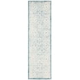 thumbnail image 1 of SAFAVIEH Glamour Drummond Geometric Wool Runner Rug, Blue/Ivory, 2'3" x 8', 1 of 6
