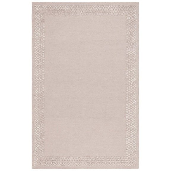 SAFAVIEH Glamour Elfrida Bordered Area Rug, Beige, 8' x 10'