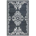 thumbnail image 1 of SAFAVIEH Glamour Euler Abstract Area Rug, Black/Ivory, 6' x 9', 1 of 8