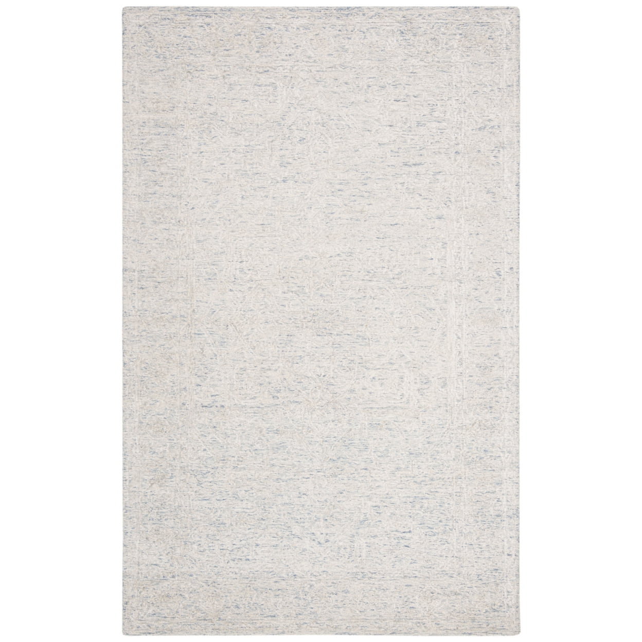 SAFAVIEH Glamour Evaline Abstract Runner Rug, Blue/Ivory, 2'3" x 8'