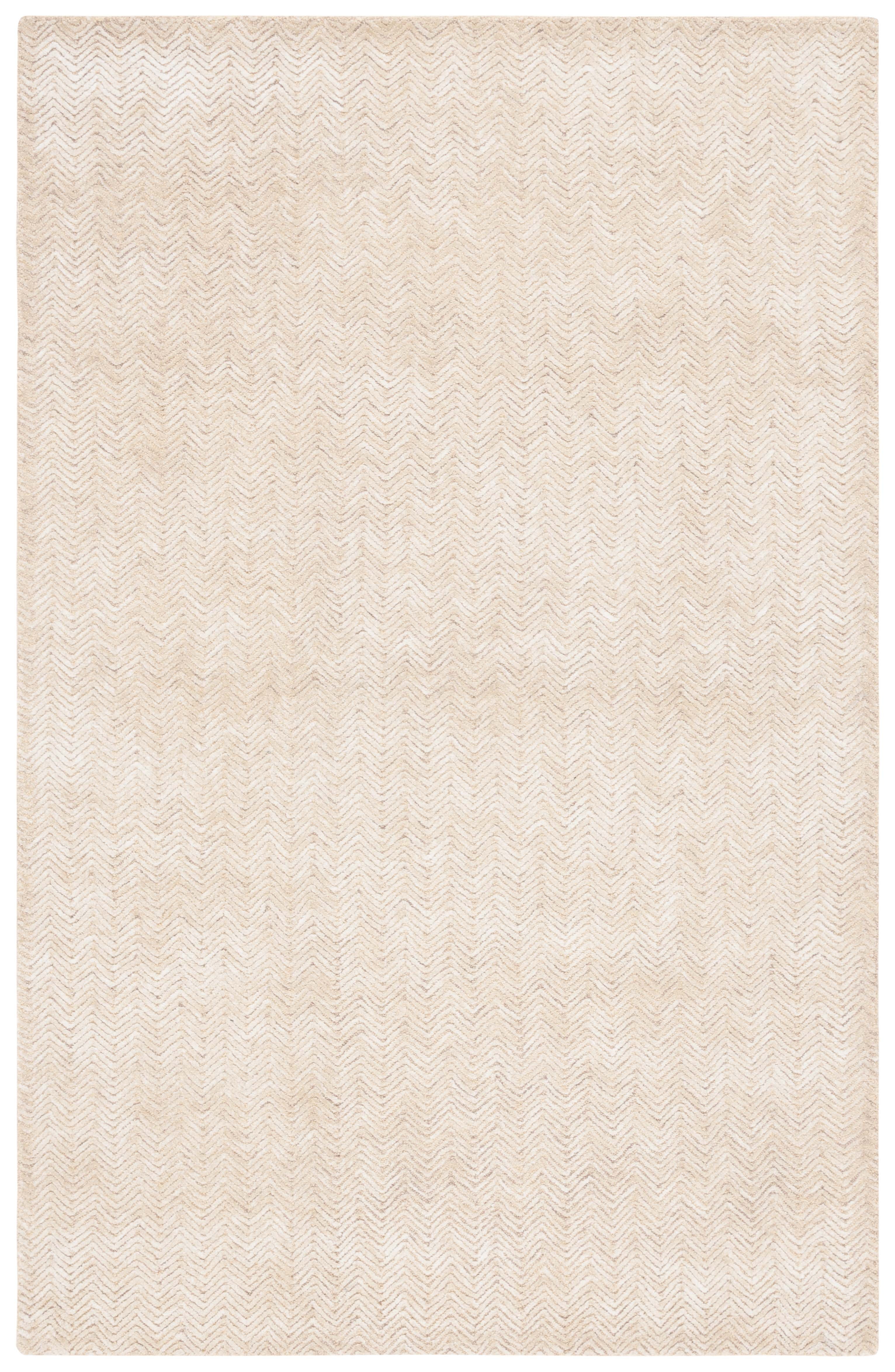 SAFAVIEH Glamour Flanagan Wavy Striped Area Rug, Gold/Ivory, 5' x 8'