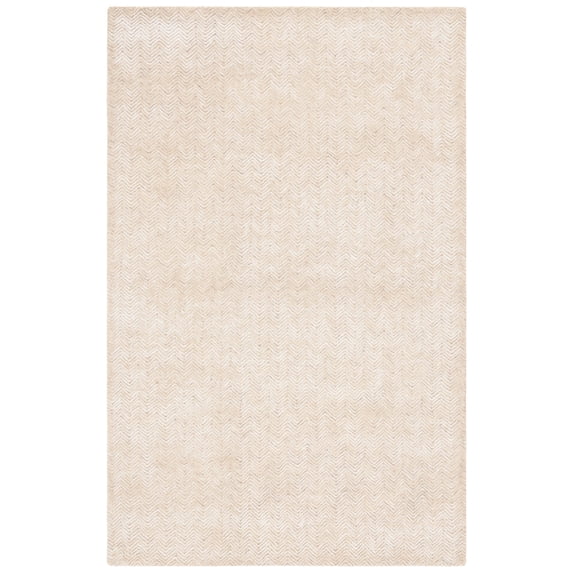 SAFAVIEH Glamour Flanagan Wavy Striped Area Rug, Gold/Ivory, 8' x 10'