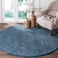 thumbnail image 1 of SAFAVIEH Glamour GLM516D Handmade Grey / Blue Rug, 1 of 7