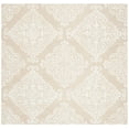 thumbnail image 1 of SAFAVIEH Glamour Georgene Damask Area Rug, Beige/Ivory, 6' x 6' Square, 1 of 8