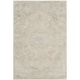 thumbnail image 1 of SAFAVIEH Glamour Gaia Floral Bordered Wool Area Rug, Light Grey, 2' x 3', 1 of 10