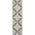 thumbnail image 1 of SAFAVIEH Glamour Georgene Damask Runner Rug, Dark Grey/Ivory, 2'3" x 8', 1 of 5