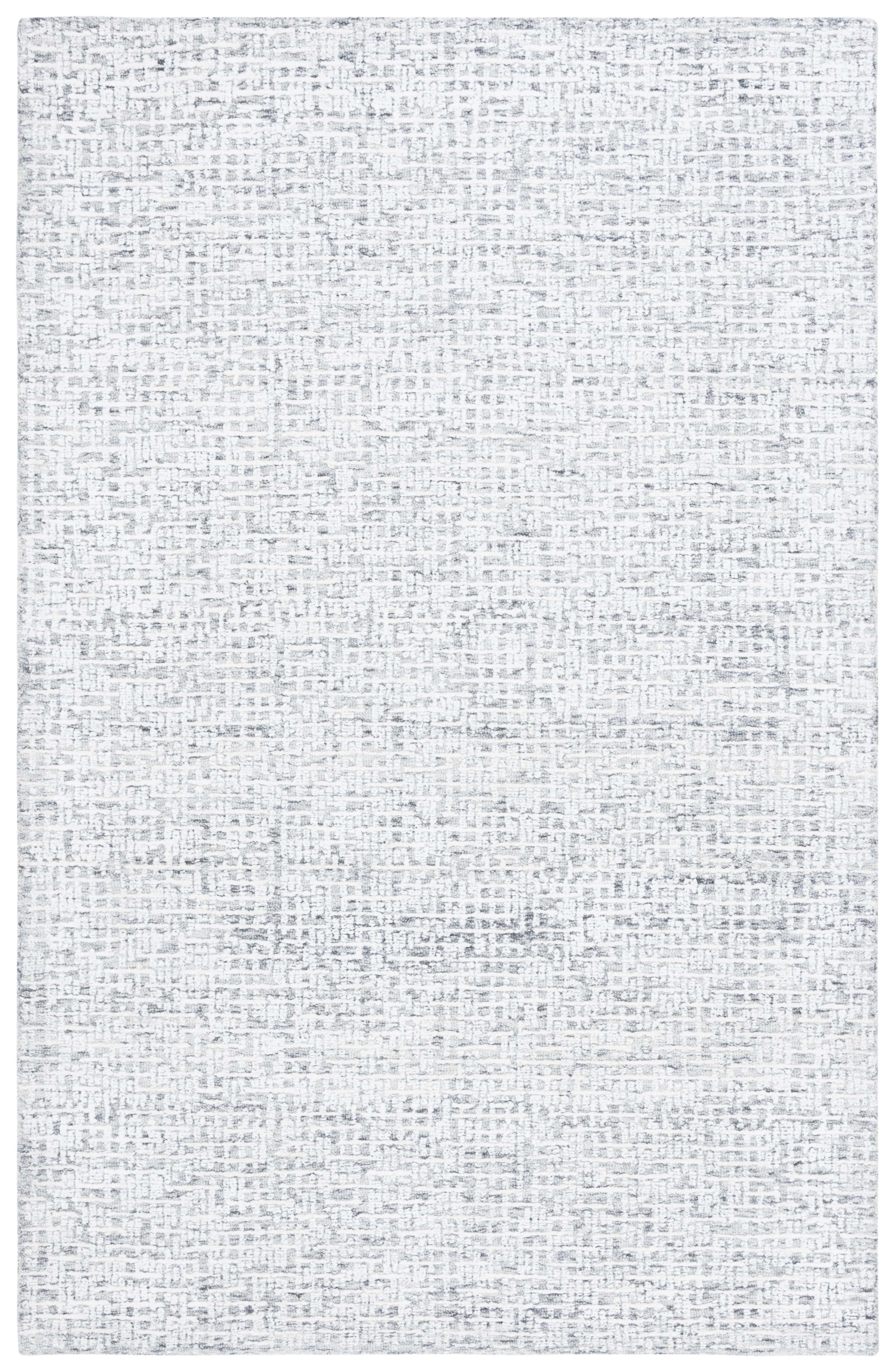 SAFAVIEH Glamour Ida Abstract Area Rug, Grey/Ivory, 3' x 5'