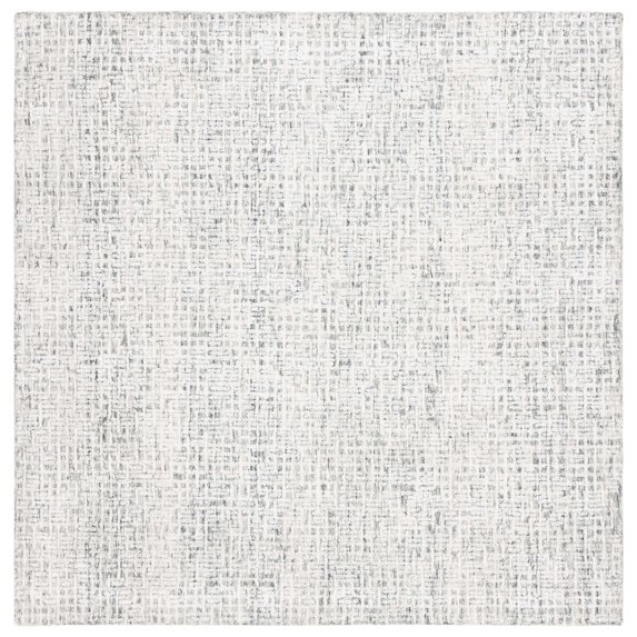 SAFAVIEH Glamour Ida Abstract Area Rug, Grey/Ivory, 6' x 6' Square