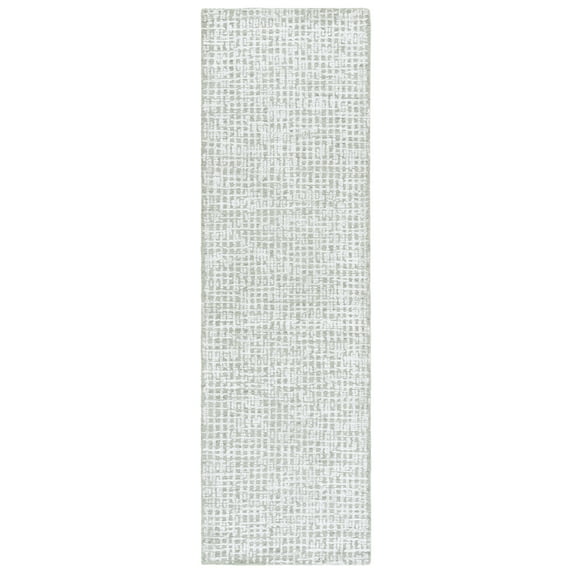 SAFAVIEH Glamour Ida Abstract Runner Rug, Sage/Ivory, 2'3" x 8'
