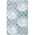 thumbnail image 1 of SAFAVIEH Glamour Jaye Floral Area Rug, Navy/Ivory, 4' x 6', 1 of 7