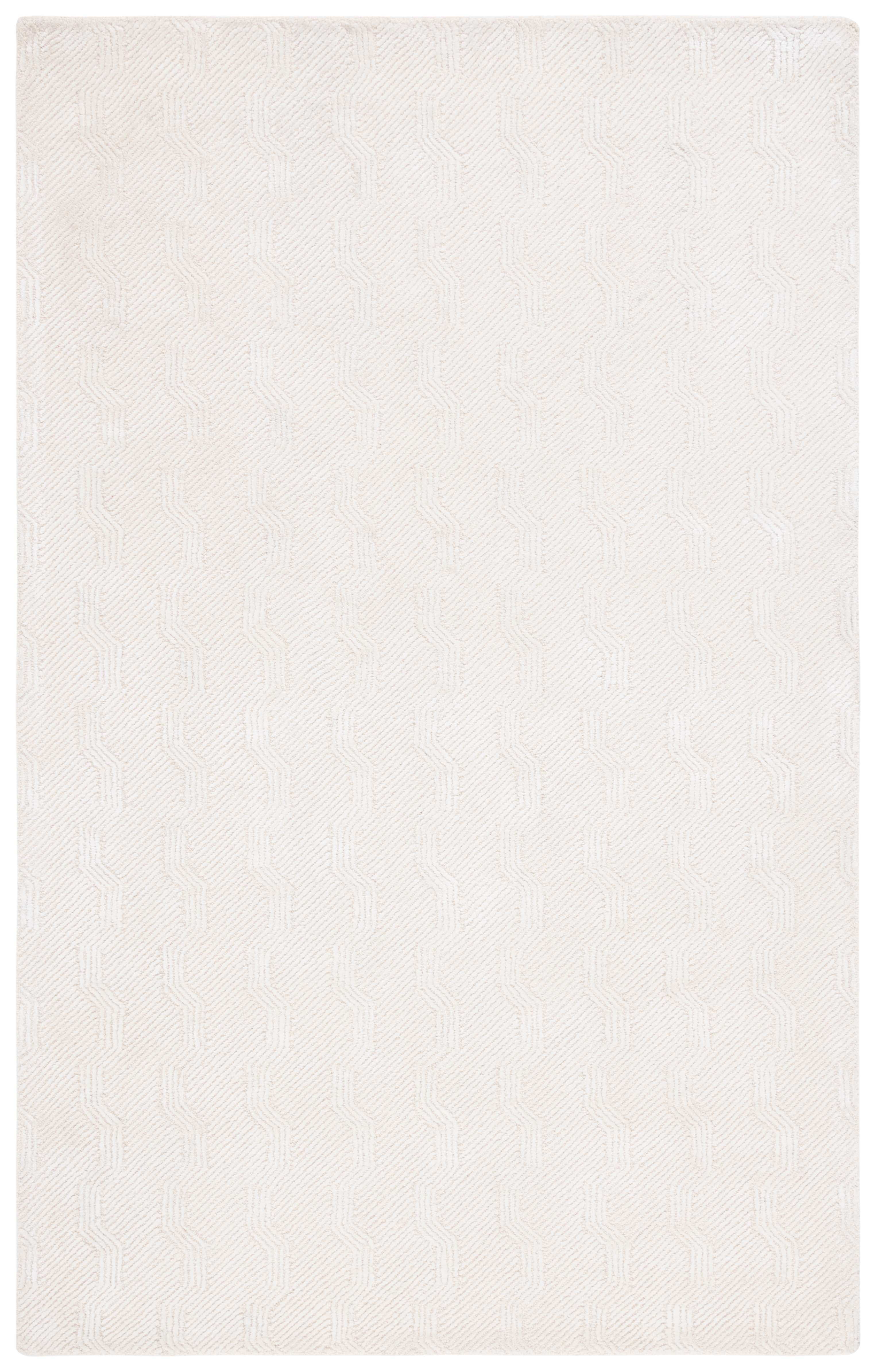 SAFAVIEH Glamour Jonette Geometric Area Rug, Ivory, 5' x 8'