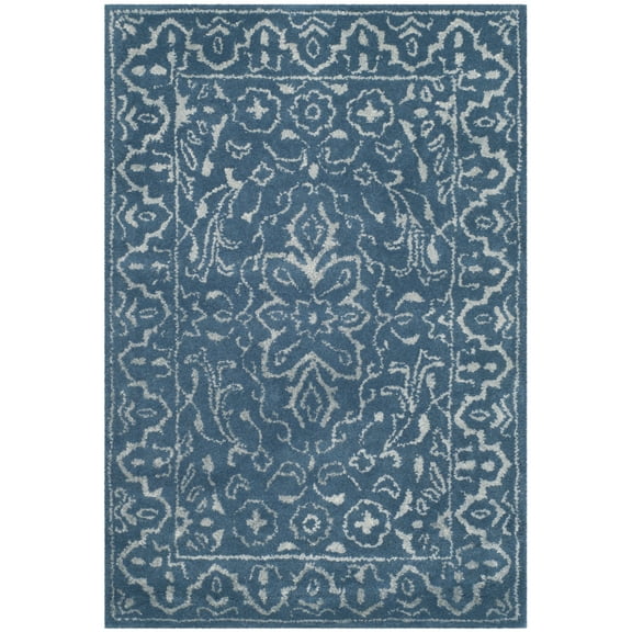 SAFAVIEH Glamour Kalisha Oriental Area Rug, Grey/Blue, 2' x 3'