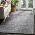 thumbnail image 1 of SAFAVIEH Glamour Kalisha Traditional Wool Area Rug, Steel/Blue, 9' x 12', 1 of 6