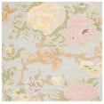 thumbnail image 1 of SAFAVIEH Glamour Kandace Floral Area Rug, Pink/Grey, 6' x 6' Square, 1 of 8