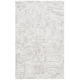 thumbnail image 1 of SAFAVIEH Glamour Linnette Abstract Area Rug, Brown/Ivory, 6' x 9', 1 of 8