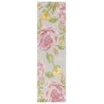 thumbnail image 1 of SAFAVIEH Glamour Mariko Floral Runner Rug, Pink/Grey, 2'3" x 8', 1 of 8