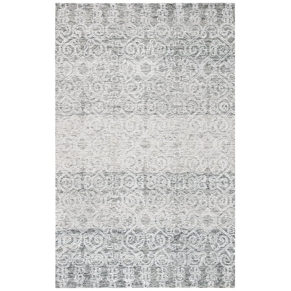 SAFAVIEH Glamour Milton Geometric Area Rug, Charcoal, 3' x 5'
