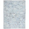thumbnail image 1 of SAFAVIEH Glamour Quinten Floral Area Rug, Light Blue/Ivory, 8' x 10', 1 of 10