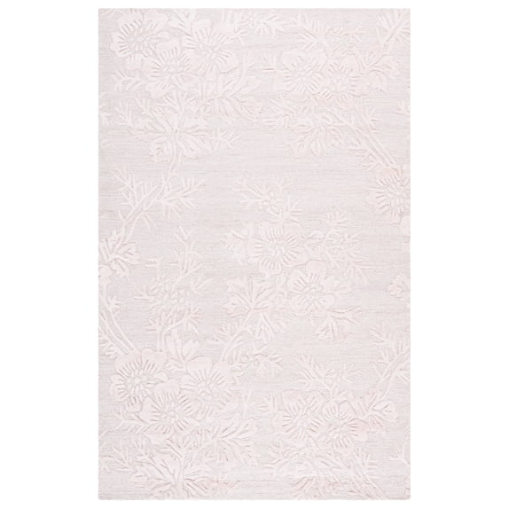 SAFAVIEH Glamour Selina Floral Area Rug, Light Pink, 6' x 9'