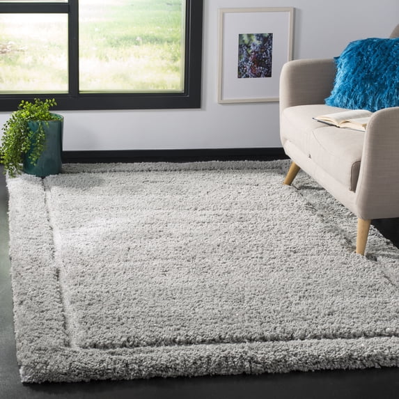 Safavieh Glamour Douglas Solid Shag Area Rug, Gray, 2' x 3'
