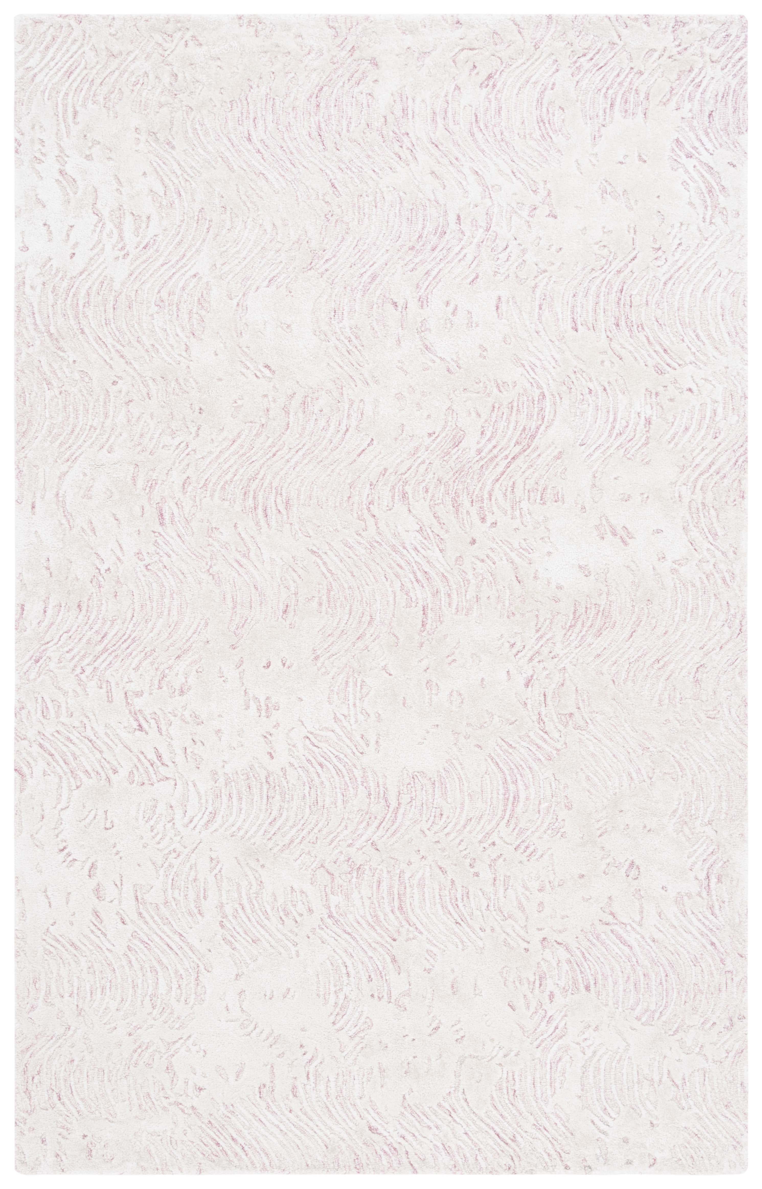 SAFAVIEH Glamour Tashi Abstract Area Rug, Pink/Ivory, 4' x 6'