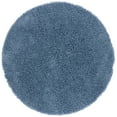 thumbnail image 1 of SAFAVIEH Classic Shag Glen Solid Shag Area Rug, Light Blue, 6' x 6' Round, 1 of 11