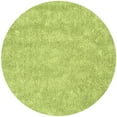 thumbnail image 1 of SAFAVIEH Glen Solid Plush Shag Area Rug, Lime, 6' x 6' Round, 1 of 4