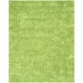 thumbnail image 1 of SAFAVIEH Glen Solid Plush Shag Area Rug, Lime, 7'6" x 9'6", 1 of 4