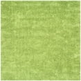 thumbnail image 1 of SAFAVIEH Glen Solid Plush Shag Area Rug, Lime, 7' x 7' Square, 1 of 5