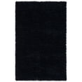 thumbnail image 1 of SAFAVIEH Glen Solid Plush Shag Runner Rug, Black, 2'3" x 8', 1 of 11