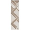 thumbnail image 1 of SAFAVIEH Global Amable Abstract Indoor/Outdoor Runner Rug, Beige/Light Beige, 2'2" x 8', 1 of 10