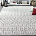 thumbnail image 1 of SAFAVIEH Global Derren Diamond Area Rug, Grey/Ivory, 8' x 10', 1 of 10