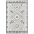 thumbnail image 1 of SAFAVIEH Global Marilou Abstract Indoor/Outdoor Area Rug, Light Grey/Dark Grey, 5'3" x 7'6", 1 of 6