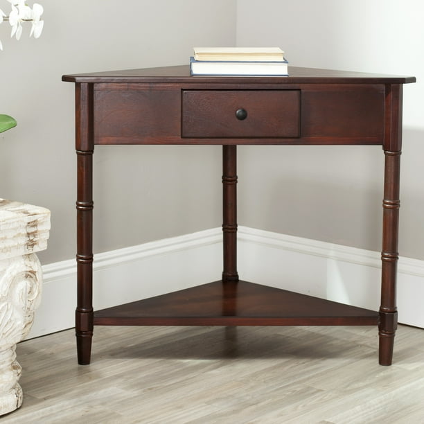 Safavieh Gomez Solid Casual Corner Table with Storage Drawer