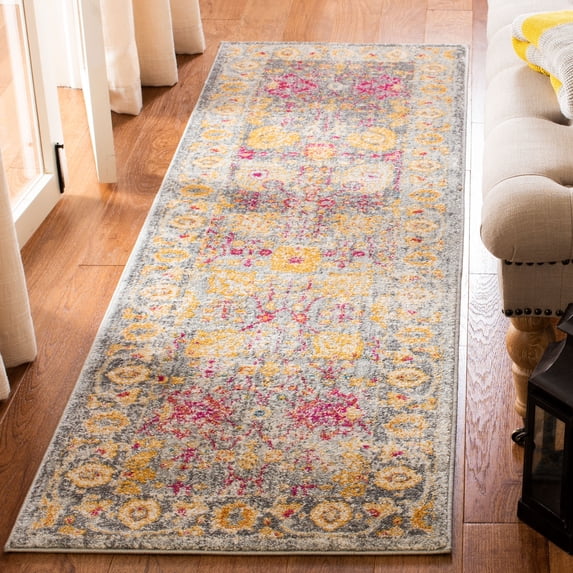 Safavieh Granada Blair Oriental Runner Rug, Light Gray/Multi, 2'2" x 7'